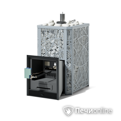 Газовая печь для бани ИзиСтим Ялта 25 под газовую горелку САБК-40 в Бердске